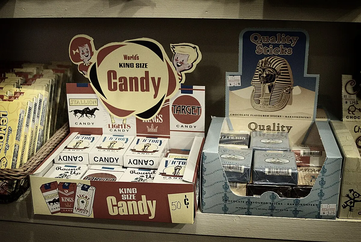 chocolate cigarettes - Alguien todavía fabrica cigarrillos de caramelo
