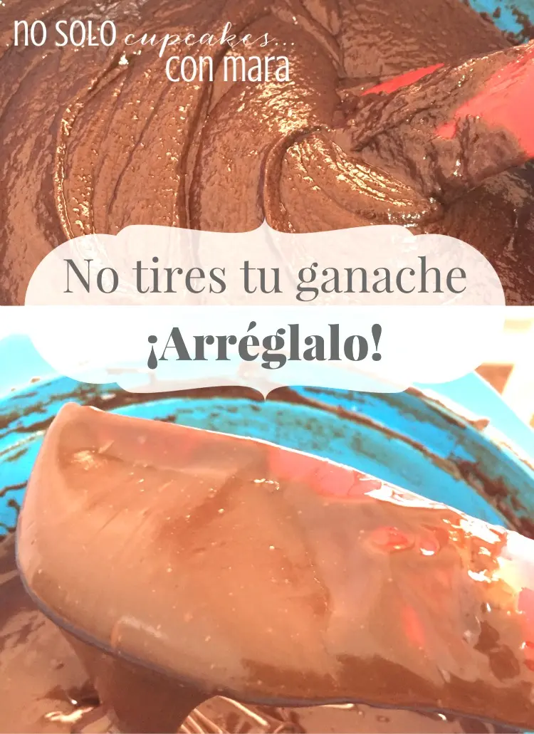 ganache de chocolate cortado - Cómo arreglar el ganache agrietado en un pastel