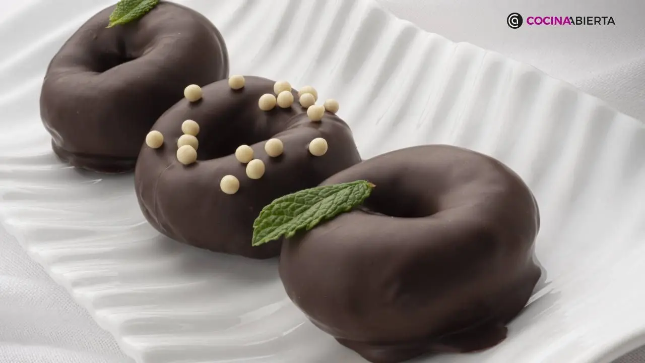 como hacer donas de chocolate sin horno - Cómo calentar donuts sin horno