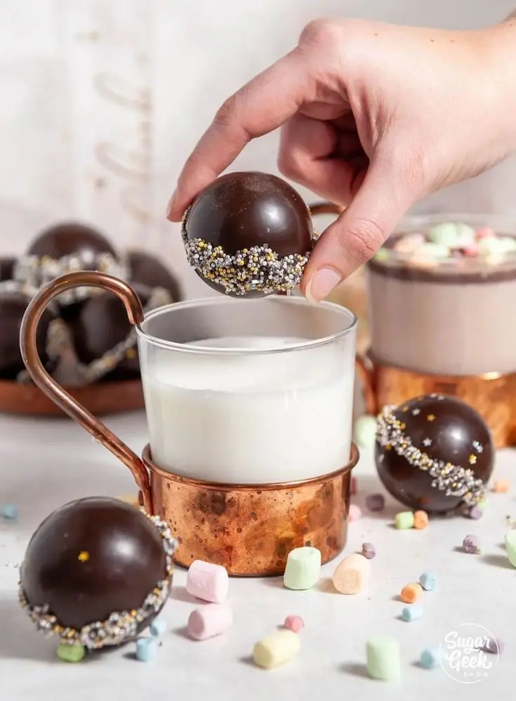 bolitas de chocolate para leche - Cómo conservar las bombas de chocolate