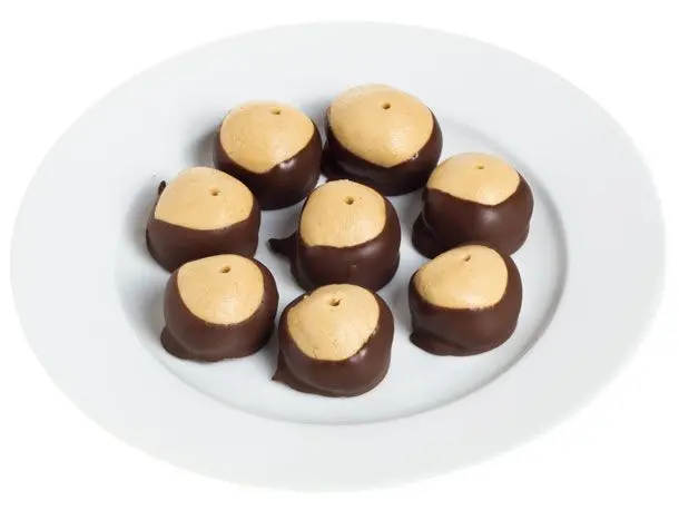buckeye chocolate - Cómo obtuvo Buckeye Candy su nombre