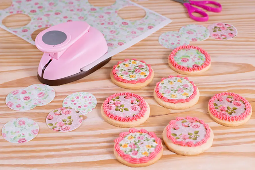 galletas con chispas de chocolate con azucar blanca - Cómo pegar azúcar en galletas