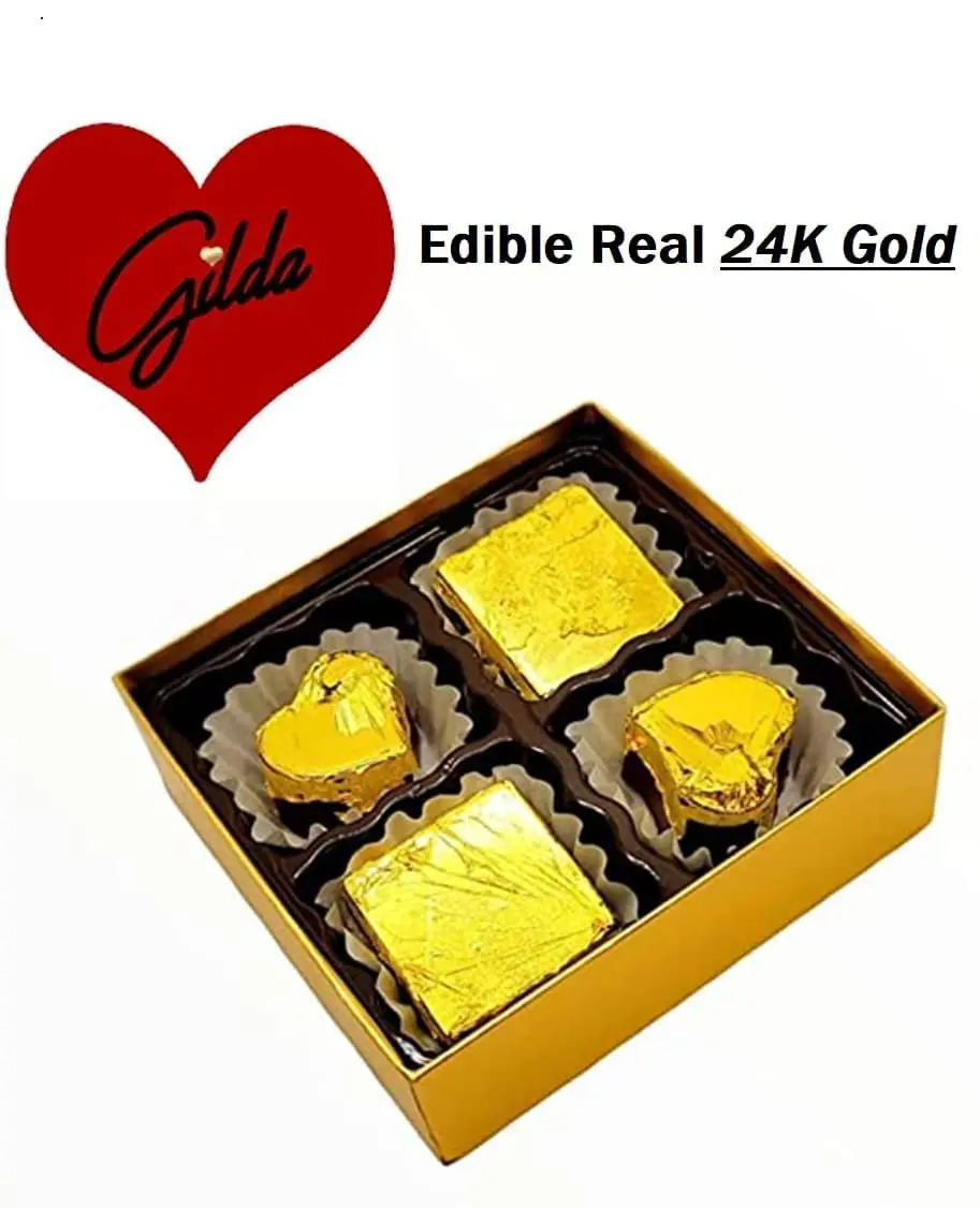 chocolate bañado en oro - Cómo saber si es bañado en oro