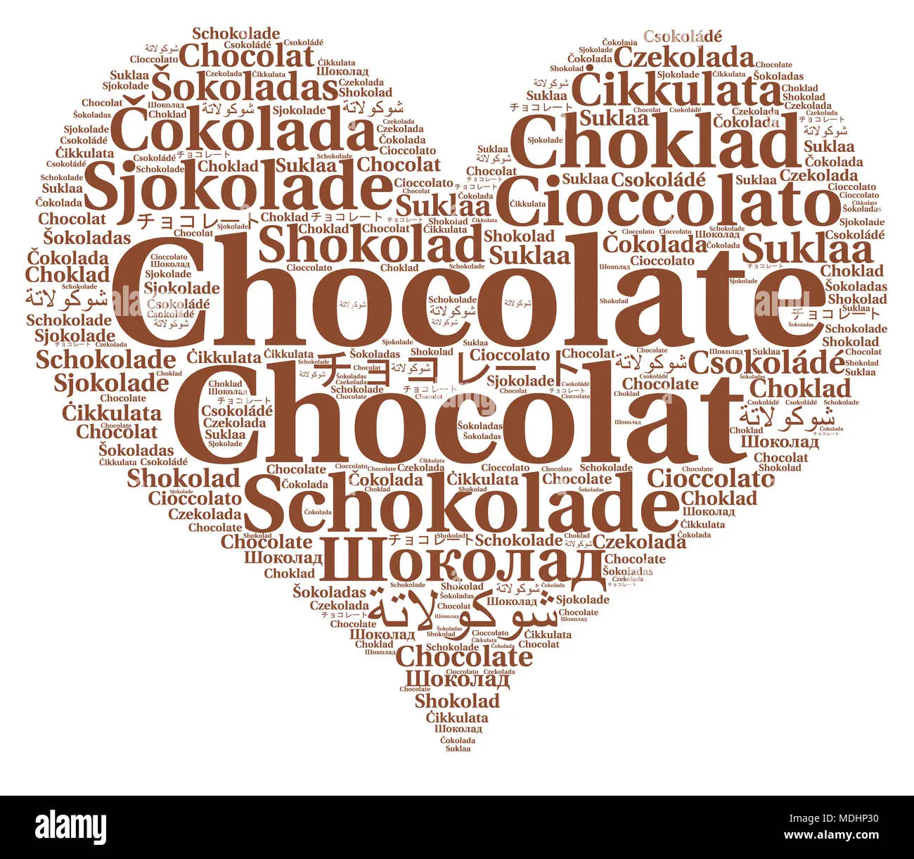 chocolate en diferentes idiomas - Cómo se escribe chocolate en otros idiomas