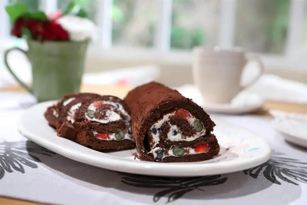 pionono de chocolate relleno - Cómo se le dice al pionono en otros países