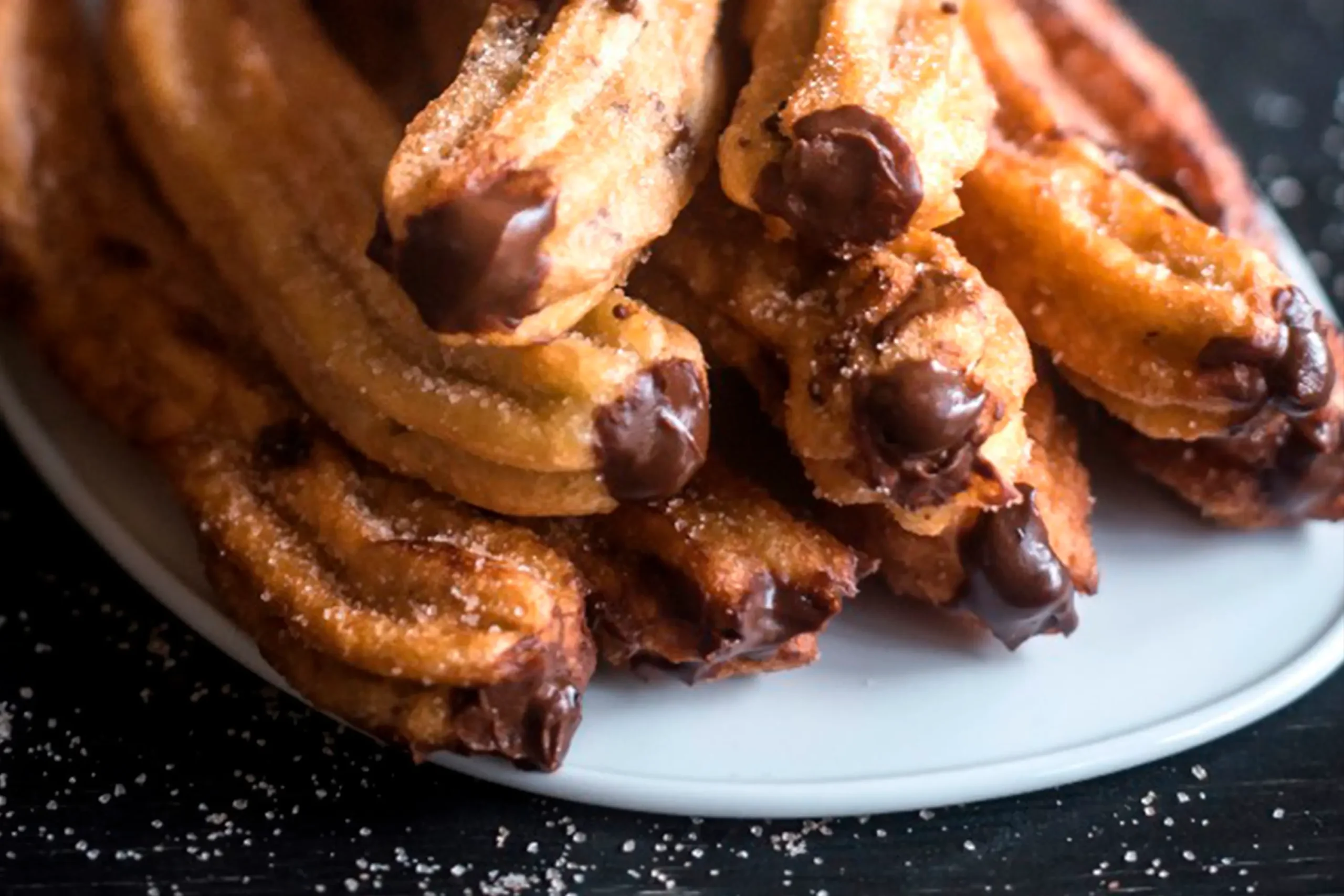 churros cubiertos de chocolate - Cómo se llama el objeto para hacer churros