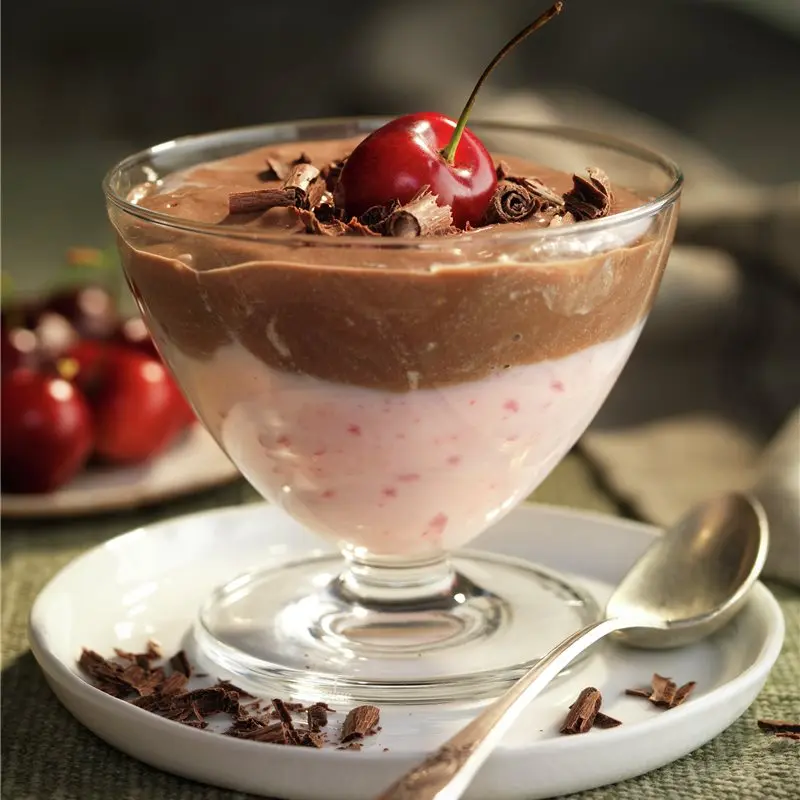 postres con cerezas y chocolate - Cómo se llama la cereza de la torta