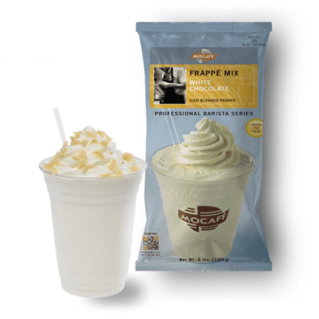 frappe chocolate blanco - Cómo se llama la crema que lleva el frappé