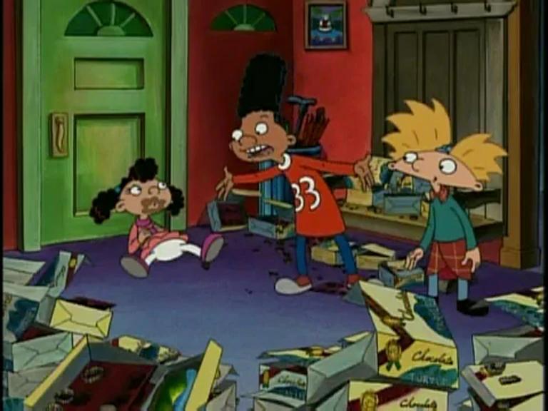 oye arnold tortugas de chocolate - Cómo se llamaba la tortuga de Arnold