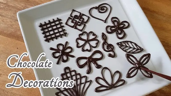 plantillas para dibujar con chocolate - Cómo se llaman las plantillas para hacer dibujos