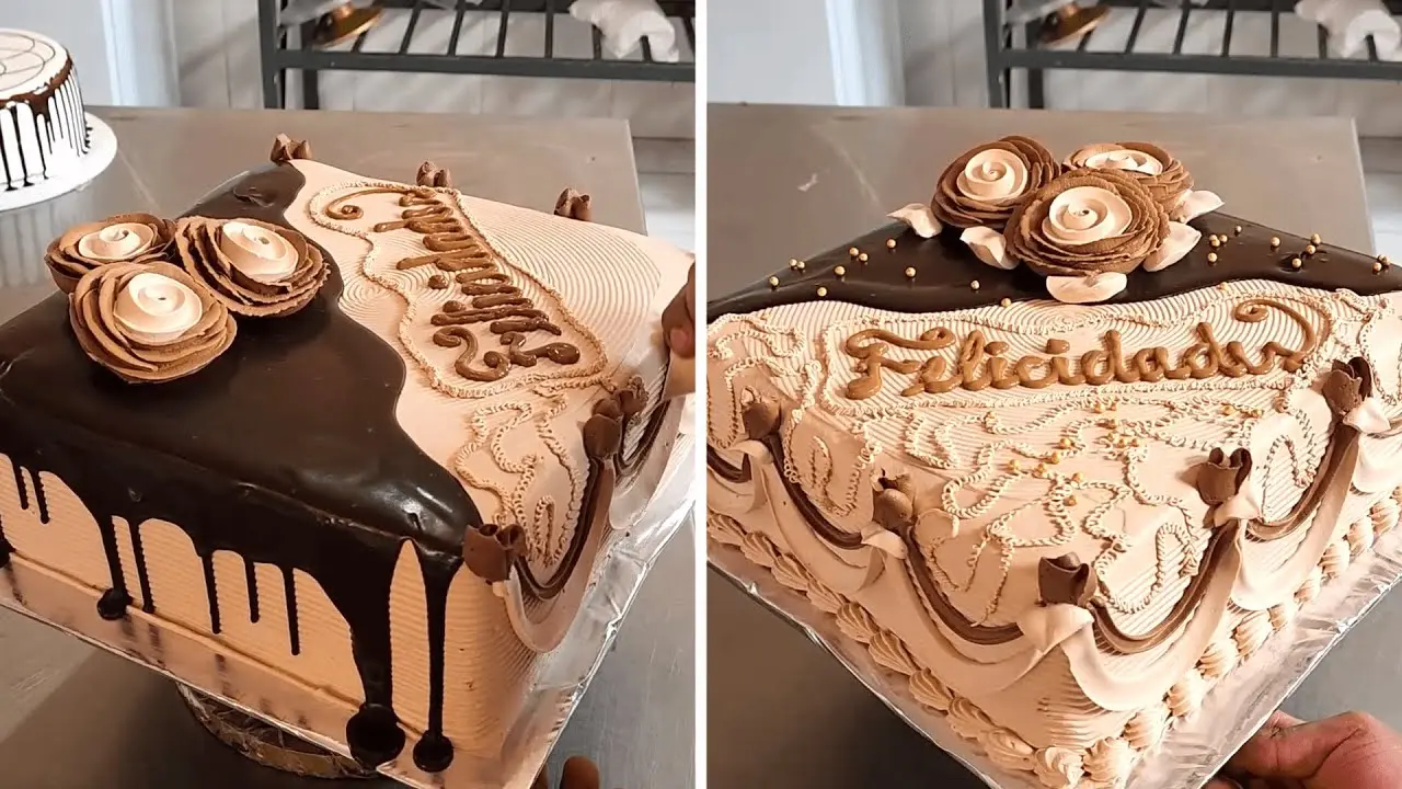 pastel de chocolate cuadrado - Cómo se llaman los pasteles cuadrados