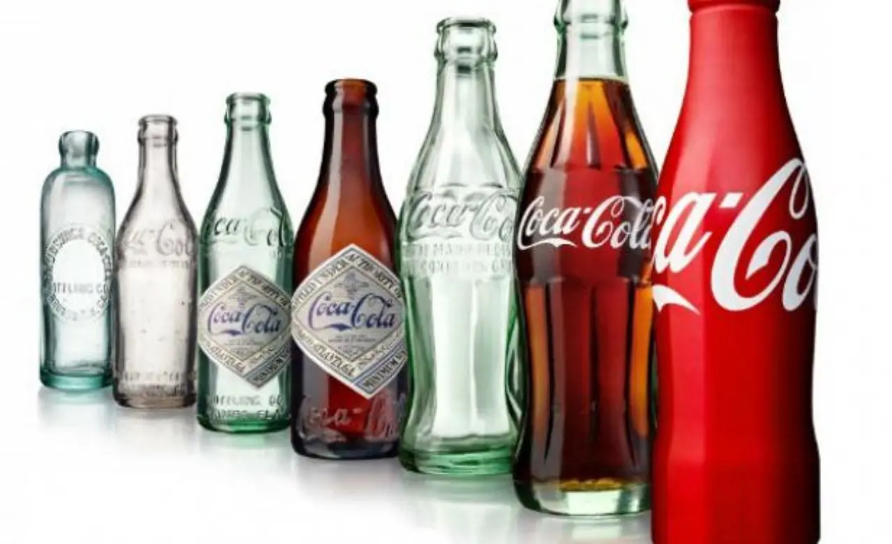 botella de coca cola de chocolate - Cuál fue la primera botella de Coca-Cola