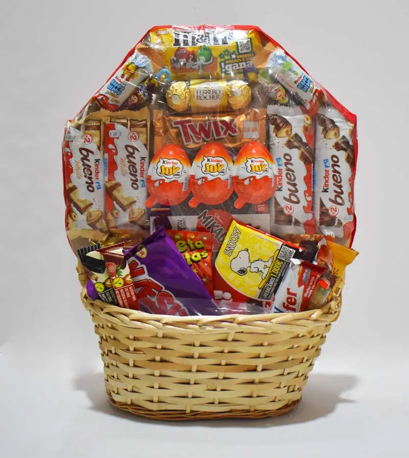 cestas de chocolate a domicilio - Cuántas barras de chocolate vienen en una caja