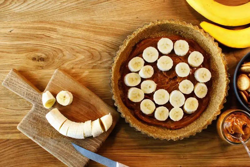 torta de banana y chocolate paulina cocina - Cuántas calorías tiene el pastel de banana