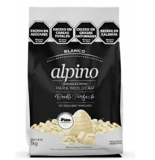 chocolate alpino pins - Cuántas calorías tiene un chocolate alpino