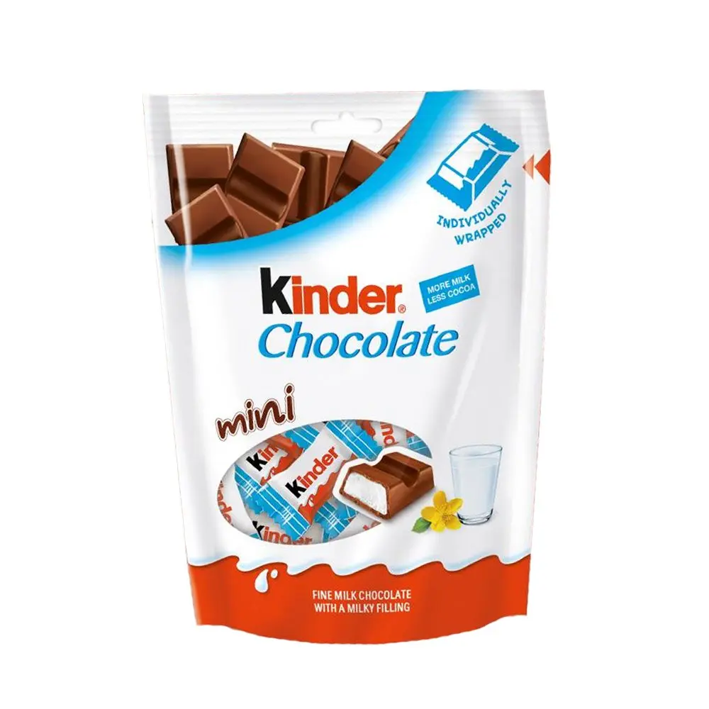 kinder chocolate mini - Cuántas calorías tiene un Chocolate Kinder pequeño