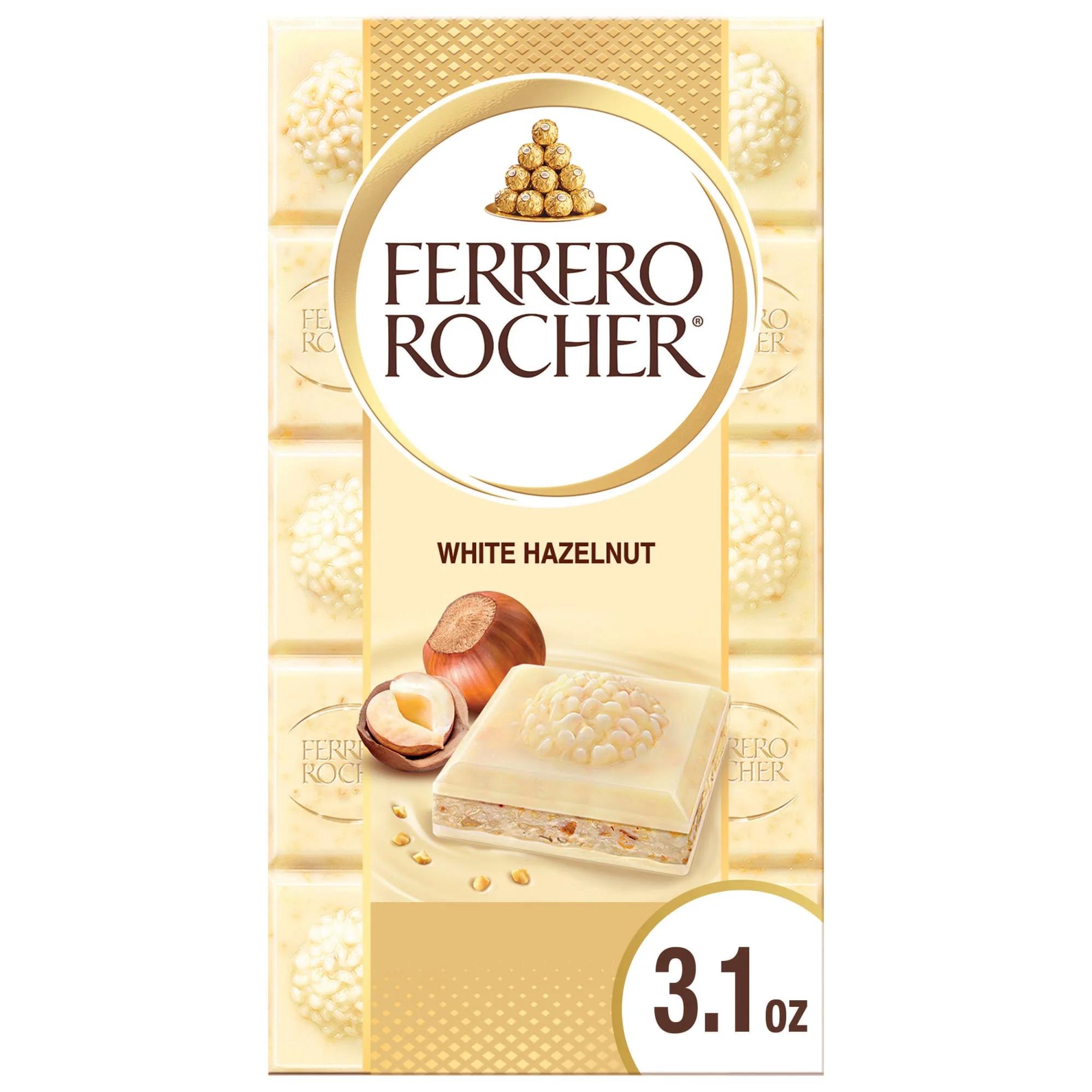ferrero chocolate blanco - Cuántas calorías tiene un Ferrero Rocher blanco