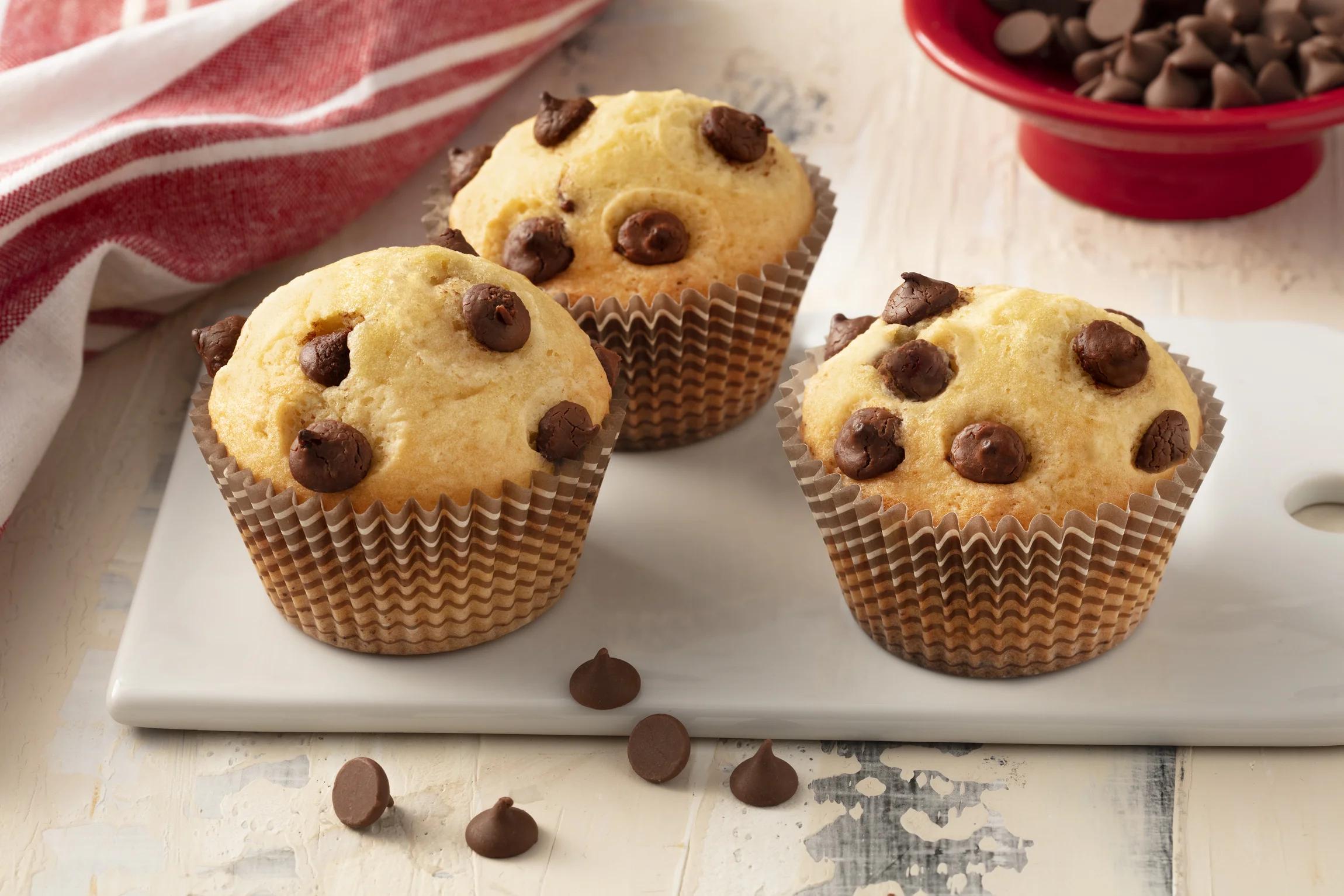 muffins con chips de chocolate - Cuántas calorías tiene un muffin con chips de chocolate