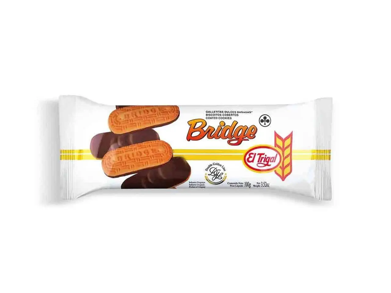 galletas bridge chocolate - Cuántas calorías tiene un paquete de galletas Bridge