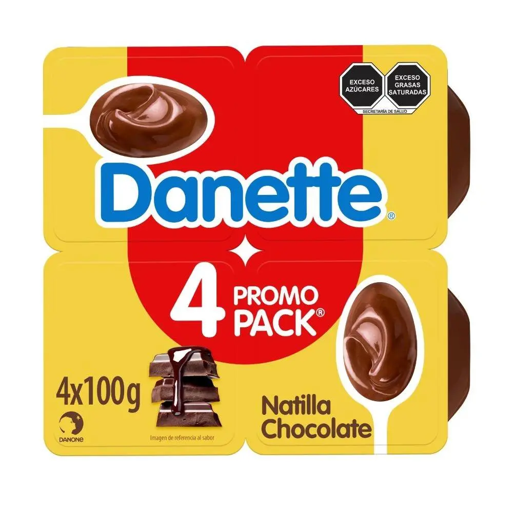 natilla de chocolate danette - Cuántas calorías tiene una natilla de chocolate Lala
