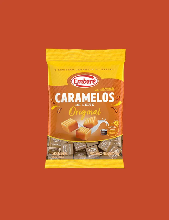 caramelos de dulce de leche y chocolate - Cuántas calorías tienen los caramelos de dulce de leche