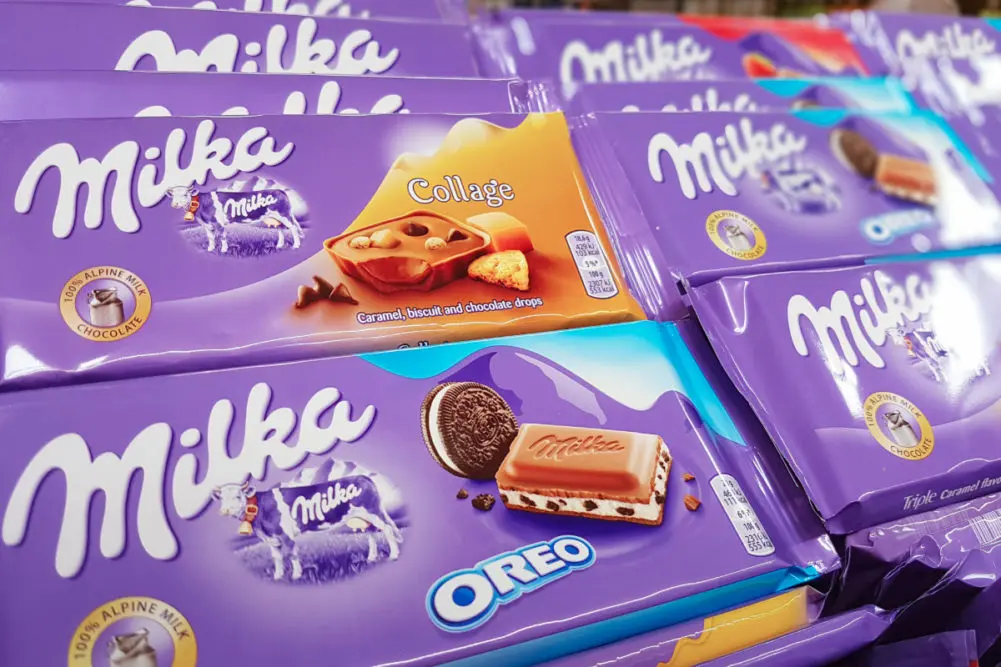 chocolate mondelez - Cuántas marcas tiene Mondelēz