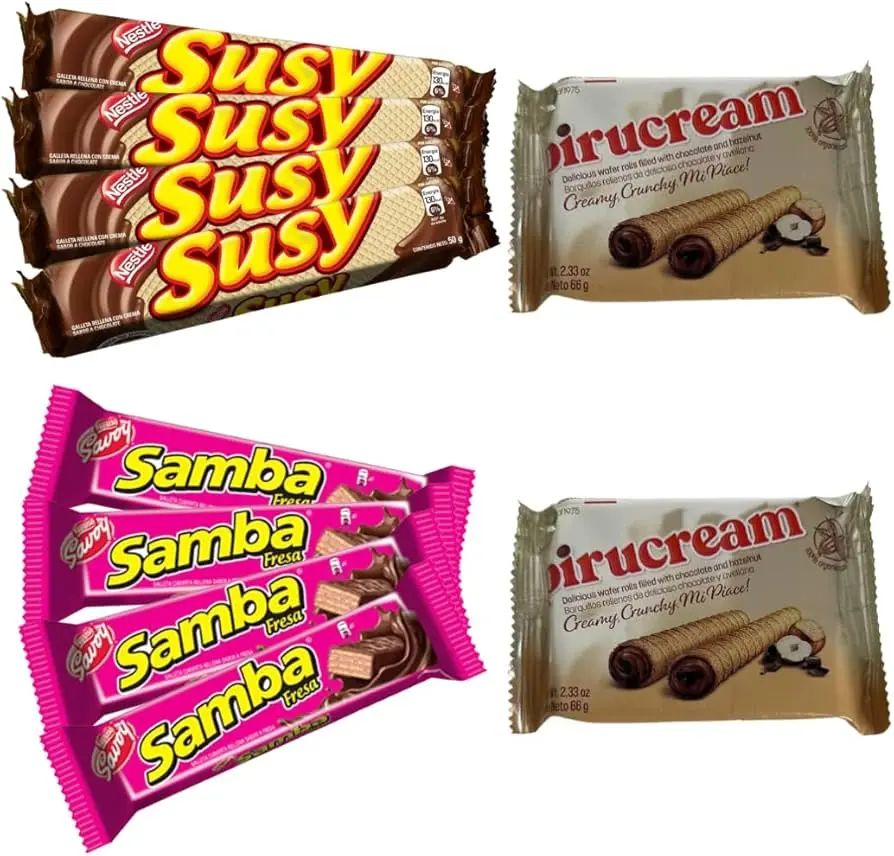 obleas de chocolate marcas - Cuántas obleas trae el paquete de obleas