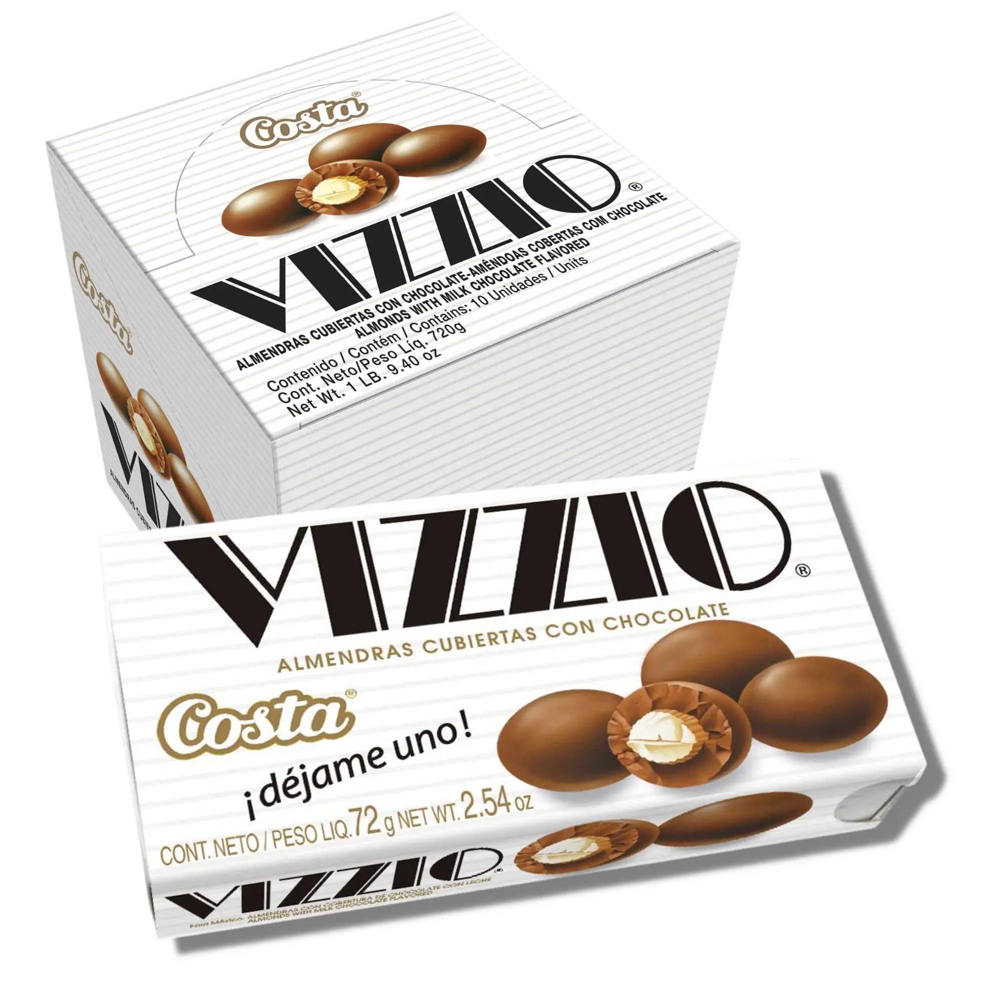 chocolate vizio - Cuántas unidades vienen en el Vizzio