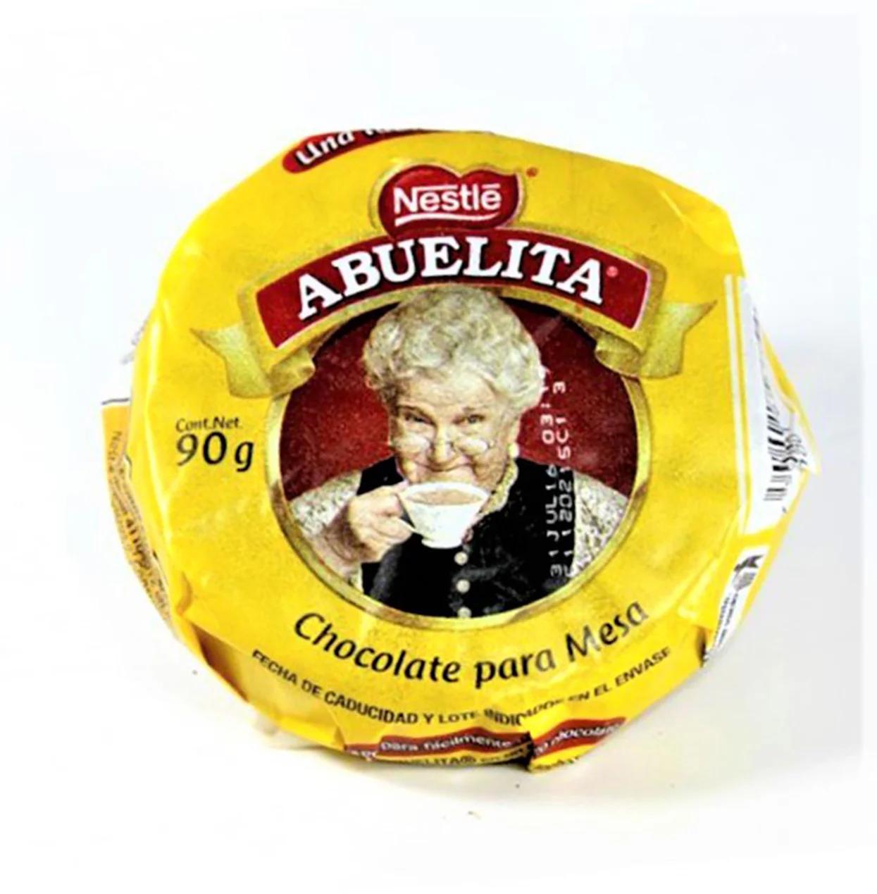 tablilla de chocolate abuelita - Cuánto contiene una barra de Chocolate Abuelita