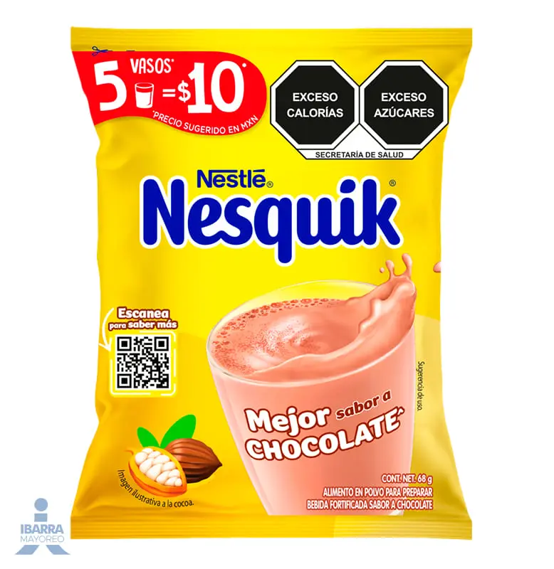 nesquik chocolate bolsa - Cuánto cuesta una bolsa de Nesquik
