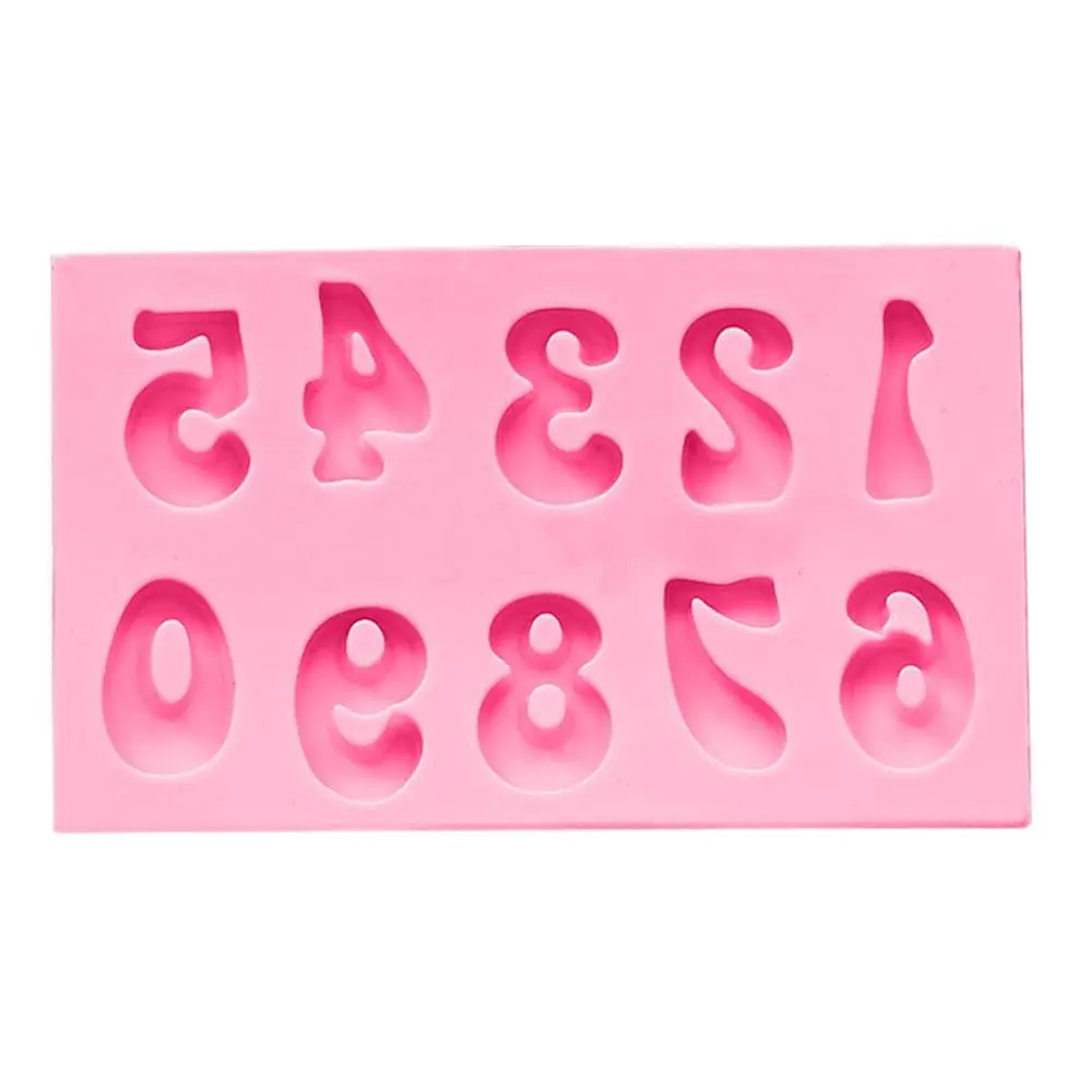 moldes de numeros para chocolate - Cuánto mide un molde número 1