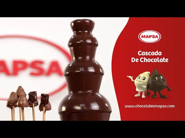 cuanto chocolate lleva una cascada - Cuánto mide una fuente de chocolate