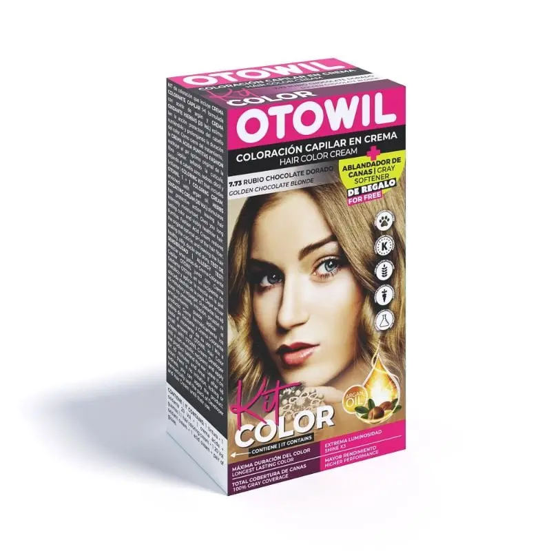 rubio chocolate dorado otowil - Cuánto tiempo dura la tintura Otowil