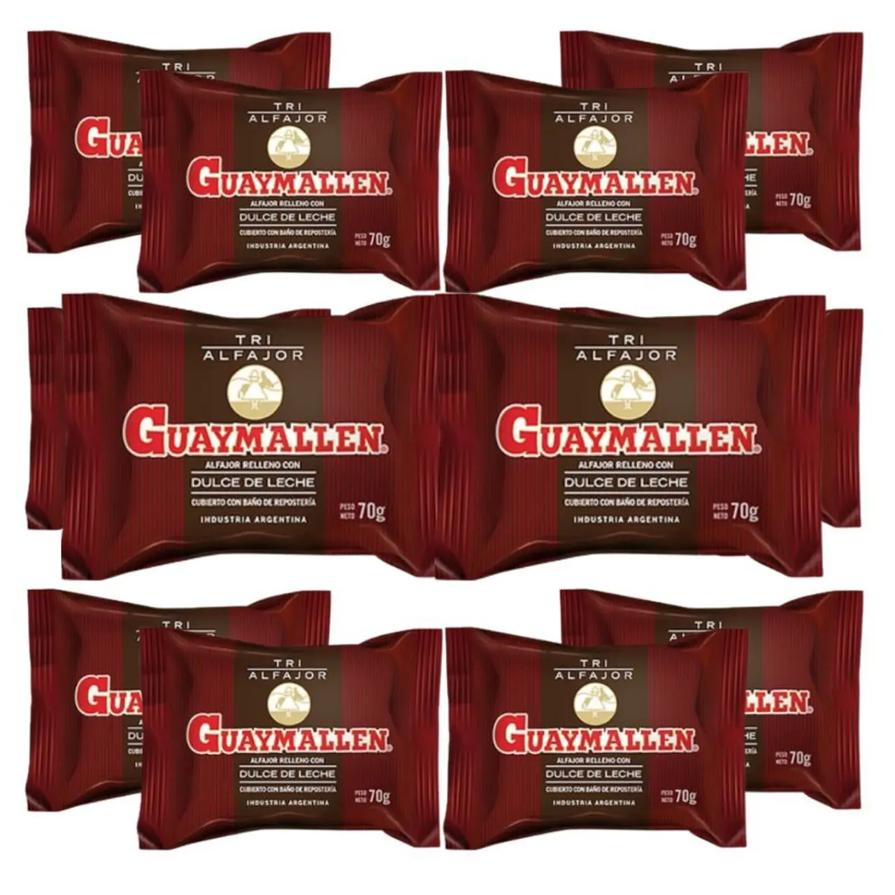 alfajor guaymallen chocolate triple - Cuántos alfajores trae una caja de Guaymallén Triple