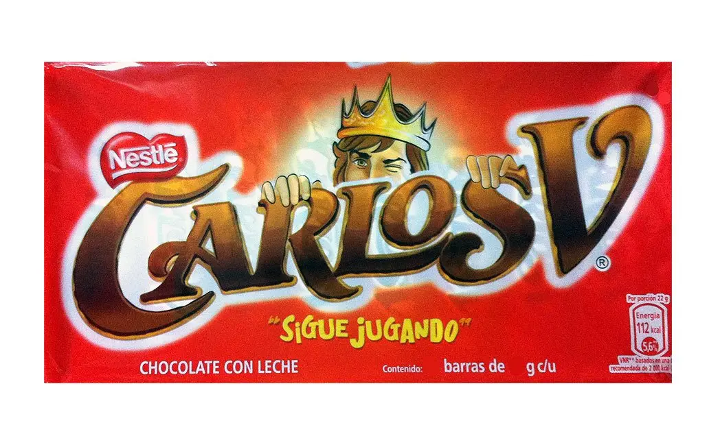 carlos v chocolate - Cuántos años tiene Carlos V chocolate