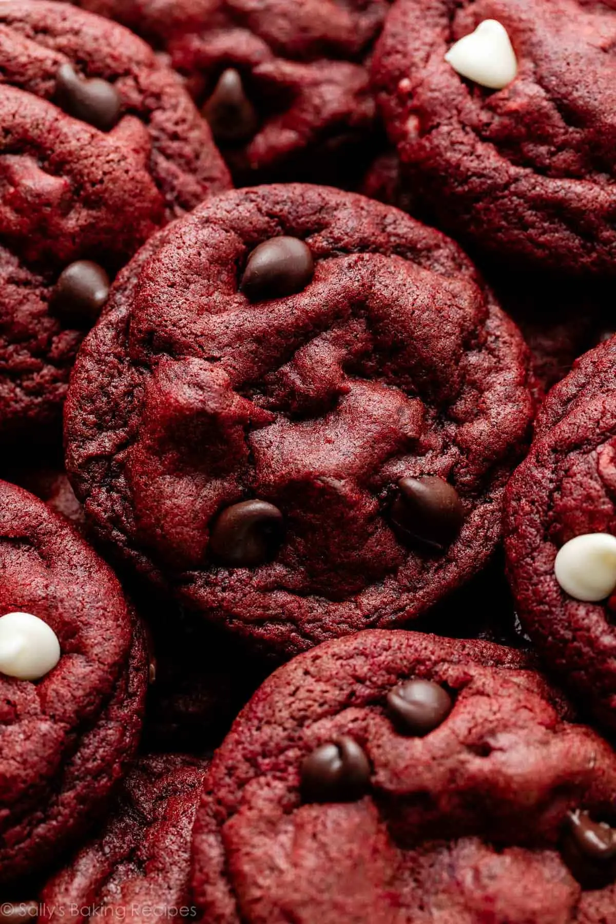 red velvet chocolate cookies - De qué están hechas las galletas de terciopelo rojo