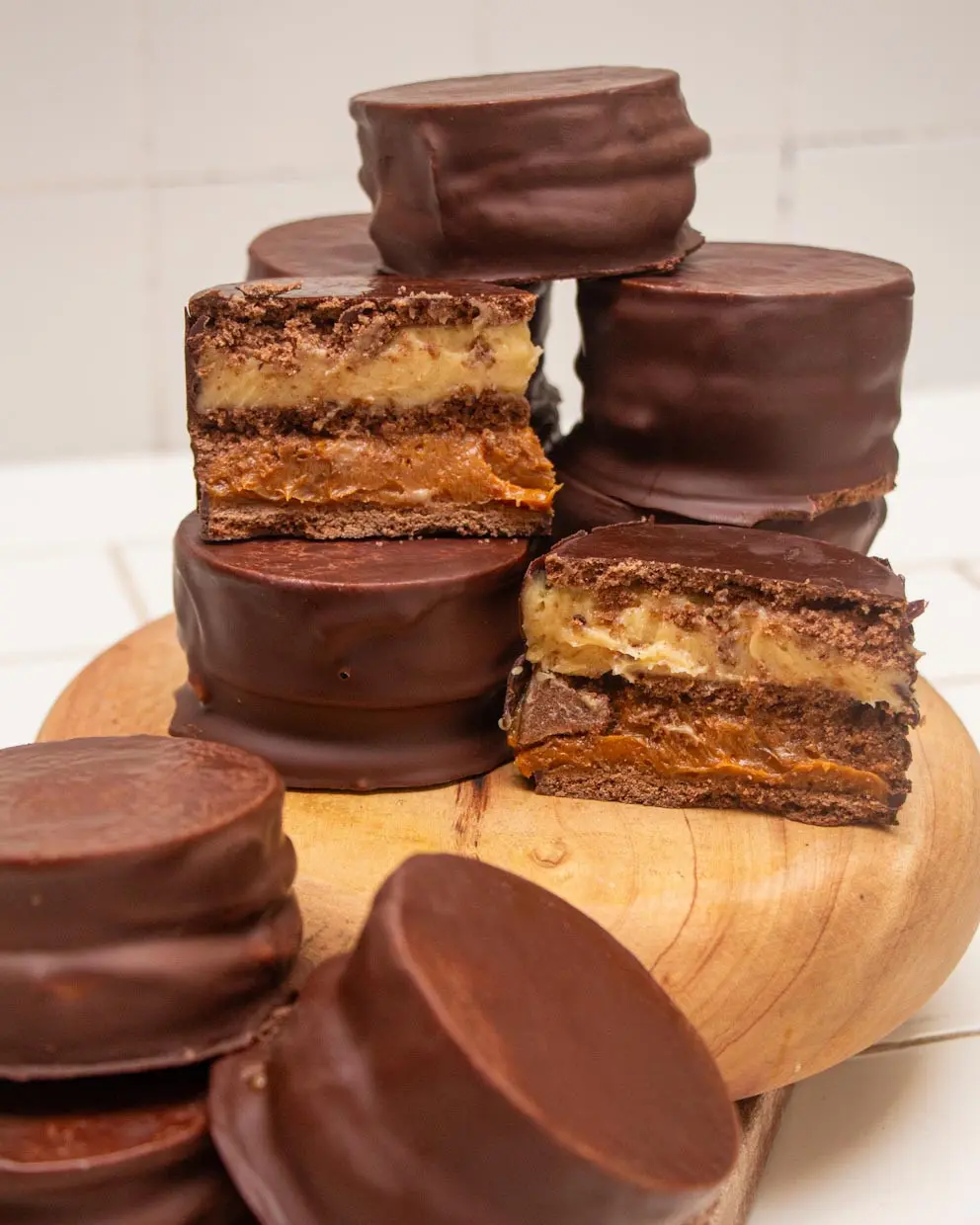receta alfajores de chocolate cocineros argentinos - De qué están hechos los alfajores argentinos