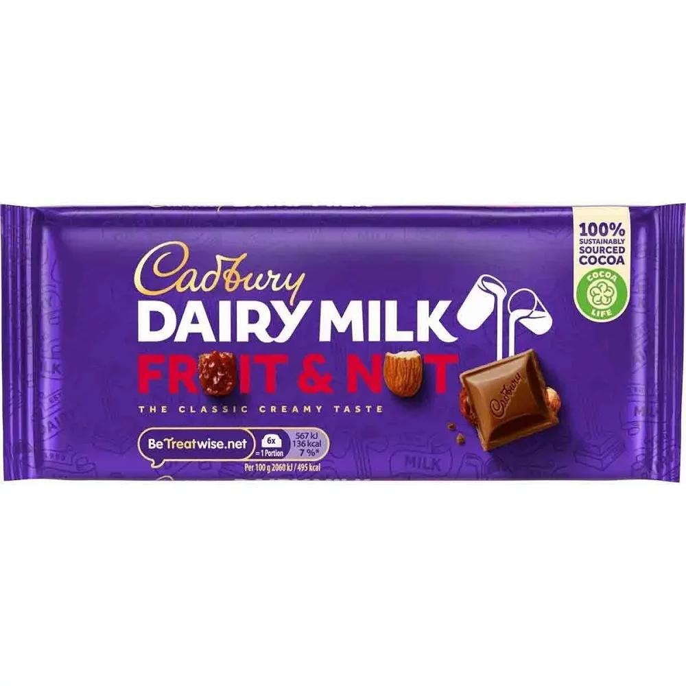 cadbury chocolate fruit and nut - Do Cadbury still make fruit and nut