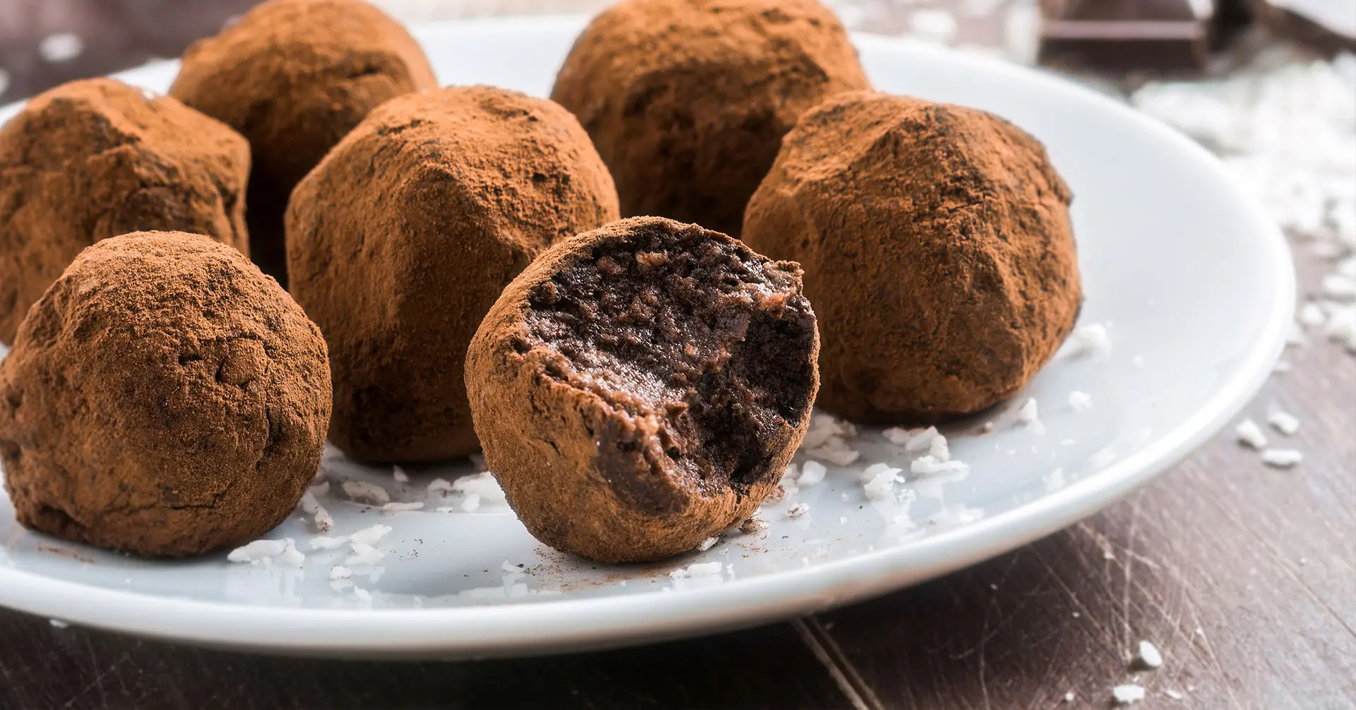 trufas de avena y chocolate - Dónde se originaron las trufas de chocolate