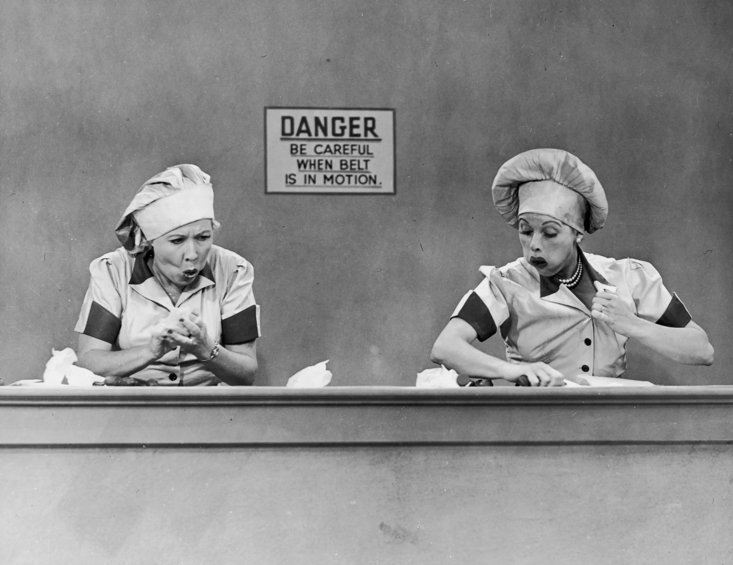lucy ethel chocolate factory - Dónde trabajaban Lucy y Ethel