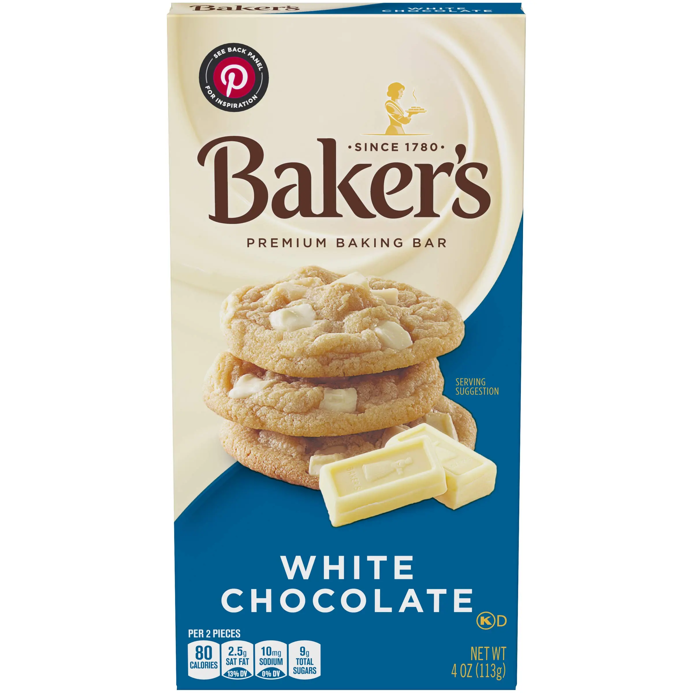 premium white chocolate - El chocolate blanco de Baker es dulce