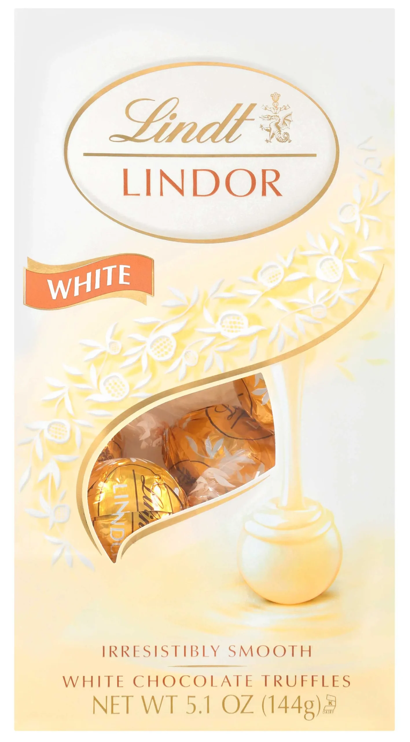 lindt lindor white chocolate - El chocolate blanco Lindt tiene nueces
