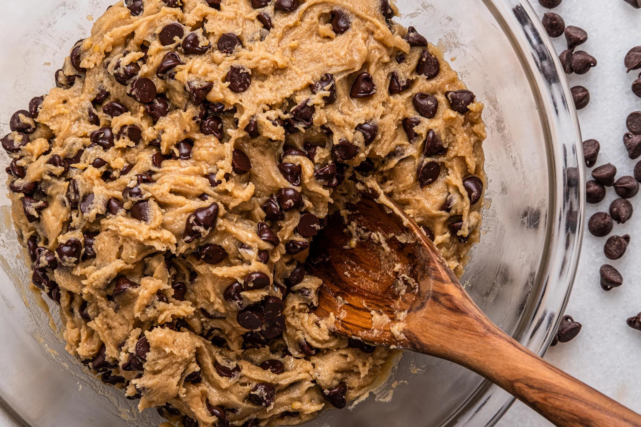masa para brownies de chocolate - Es seguro comer la masa de brownie