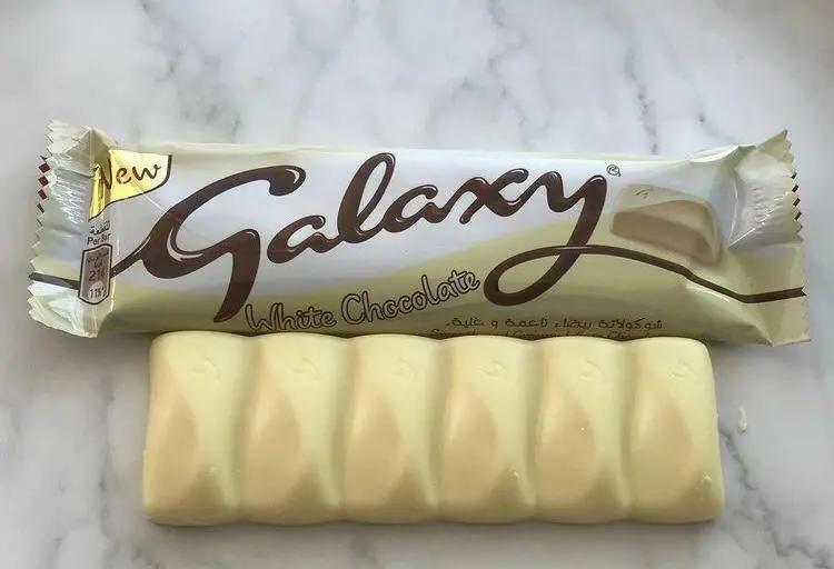 galaxy white chocolate - Galaxy tiene chocolate blanco