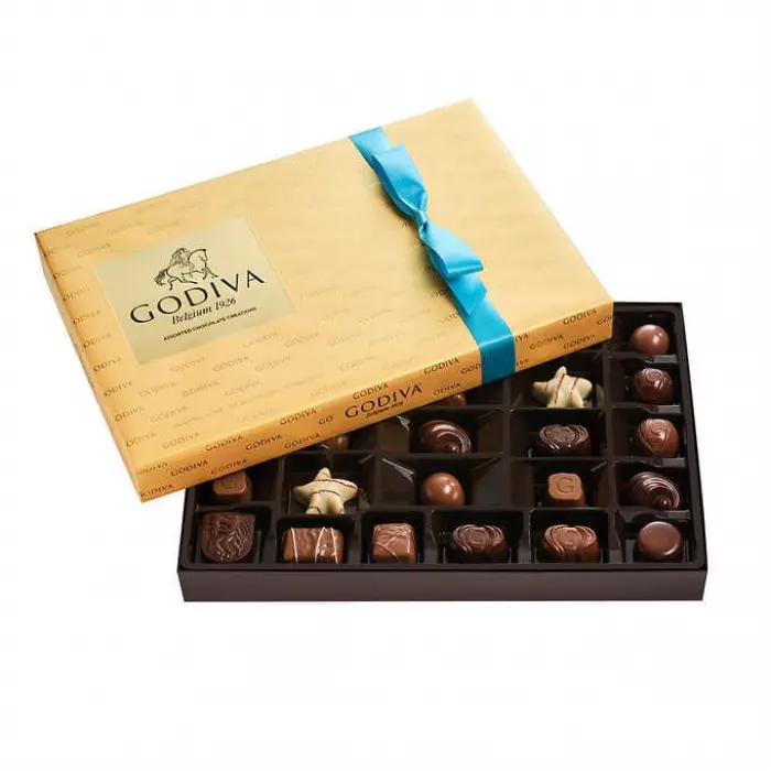 godiva chocolate box - How many pieces are in Godiva chocolate