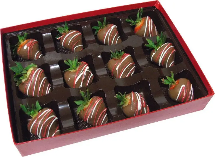 boxes for chocolate covered strawberries - How to pack chocolate-covered strawberries