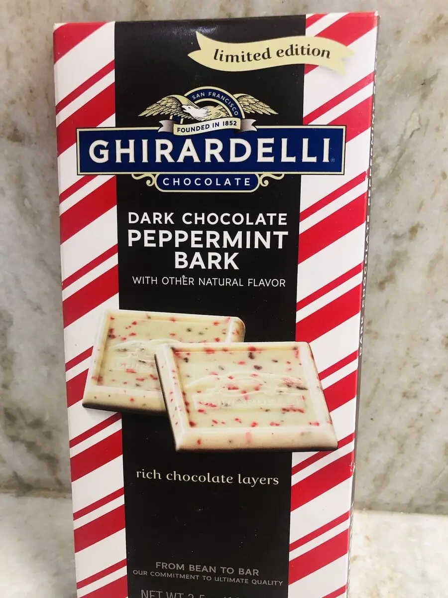 ghirardelli dark chocolate peppermint bark - Is peppermint bark seasonal