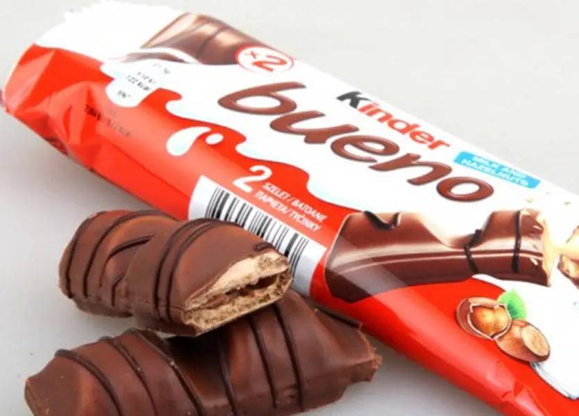 chocolate kinder cancerigeno - Kinder Bueno es una barra de chocolate