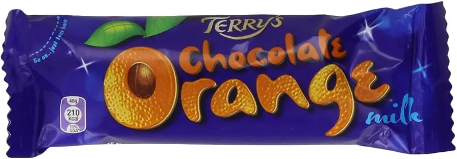 terrys chocolate orange bar - La barra de chocolate y naranja de Terry no contiene gluten