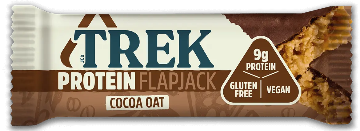 trek chocolate - Los flapjacks de Trek son veganos